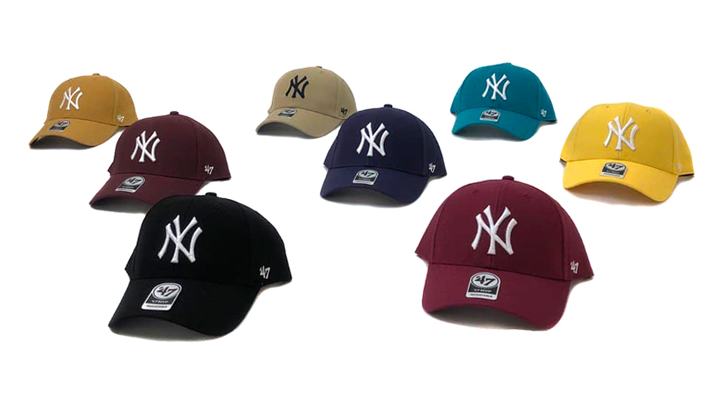Бейсболки, панамы и кепки от '47 Brand