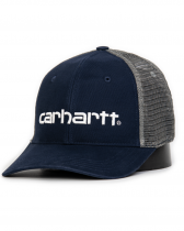 Бейсболка сетка Carhartt Style # 101195 Canvas Mesh-Back Logo Graphic Cap Navy