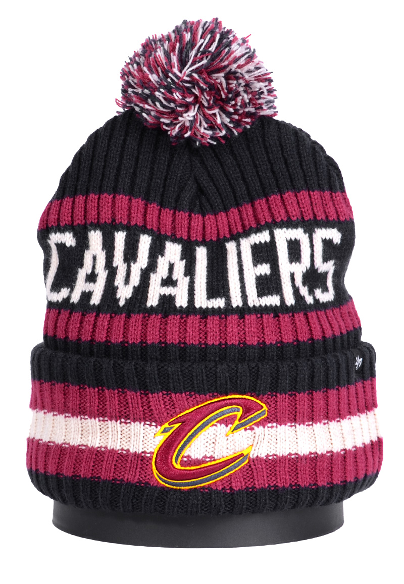 Шапка с помпоном на флисе '47 Brand NBA Cleveland Cavaliers Navy Wine отзывы