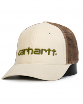 Бейсболка сетка Carhartt Style # 101195 Canvas Mesh-Back Logo Graphic Cap Beige