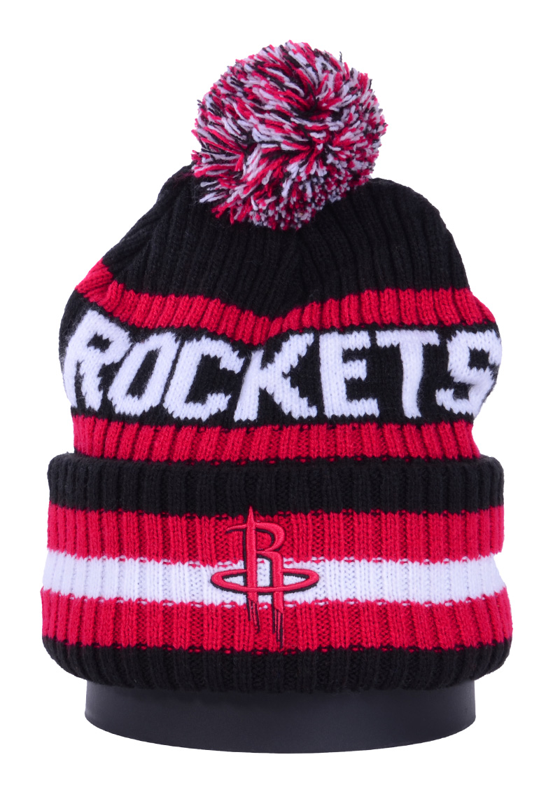 Шапка с помпоном на флисе '47 Brand NBA Houston Rockets Red Black отзывы