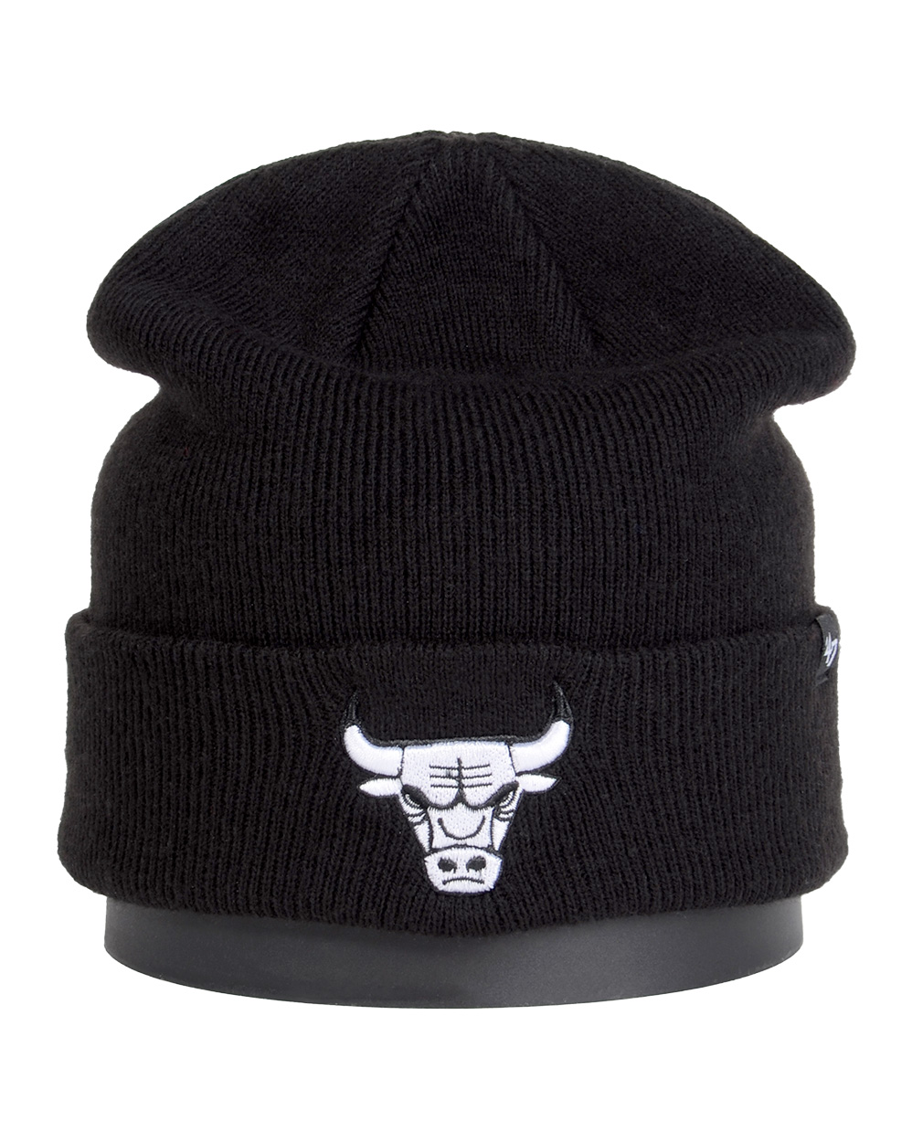 Шапка с подворотом '47 Brand NBA Chicago Bulls Black White отзывы