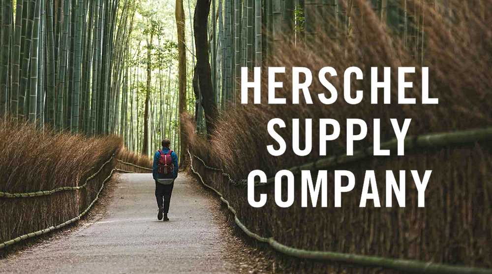 Herschel Supply Co. Осень 2016 Herschel Supply Co. Осень 2016