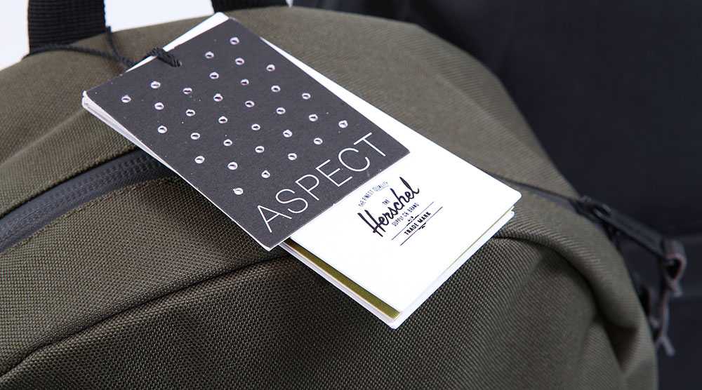 Водоотталкивающие и надежные канадские рюкзаки Herschel ограниченной серии ASPECT Водоотталкивающие и надежные канадские рюкзаки Herschel ограниченной серии ASPECT