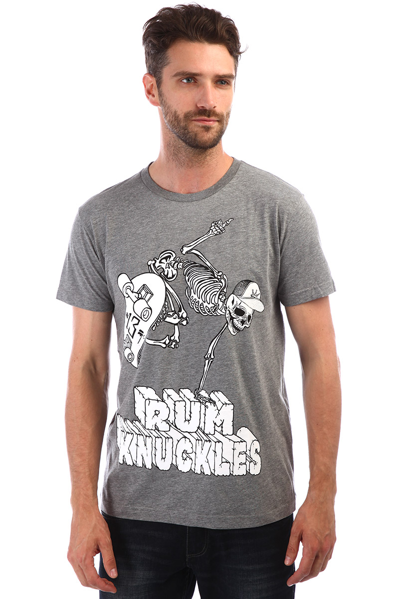 Футболка мужская Англия Rum Knuckies Shredder Grey отзывы