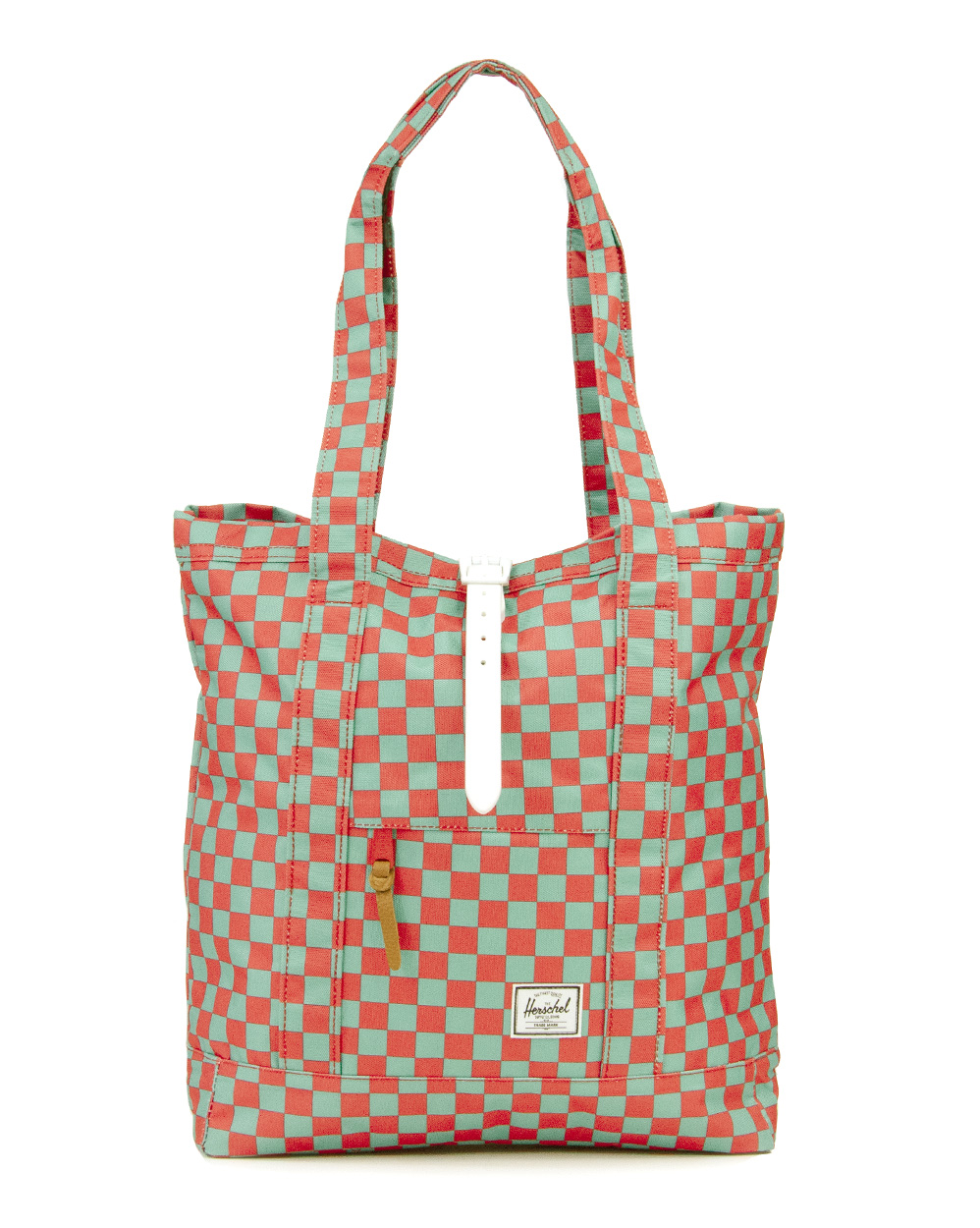 Сумка шоппер через плечо Herschel Market Salmon Picnic отзывы