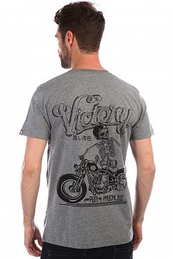 Футболка мужская Rum Knuckles Skull Grey Футболка мужская Rum Knuckles Skull Grey