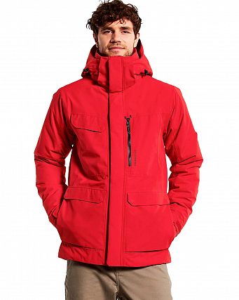 Куртка мужская непромокаемая демисезонная Didriksons Sebastian Red