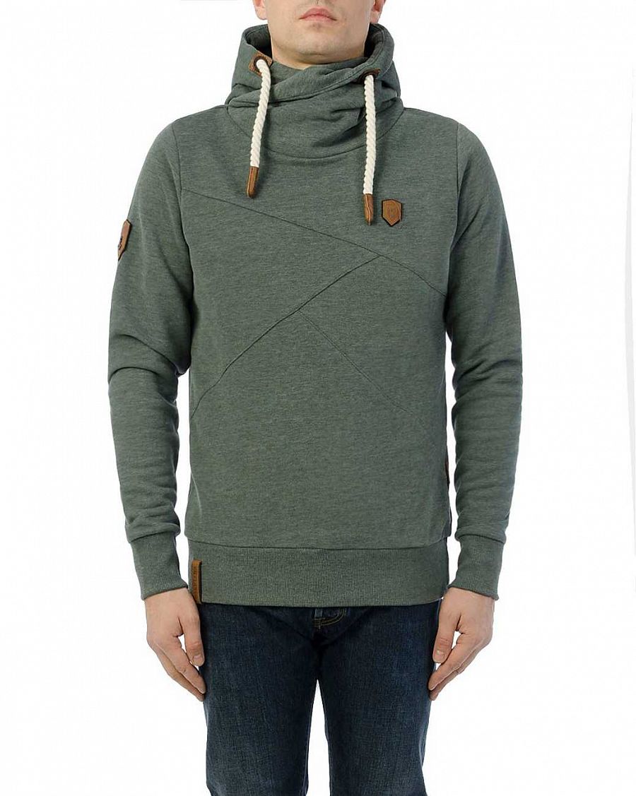 Толстовка мужская с капюшоном Naketano Lennox Dark Olive Melange отзывы Толстовка мужская с капюшоном Naketano Lennox Dark Olive Melange отзывы