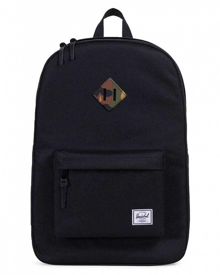Рюкзак городской с карманом для 15 ноутбука Herschel Black Woodland отзывы Рюкзак городской с карманом для 15 ноутбука Herschel Black Woodland отзывы