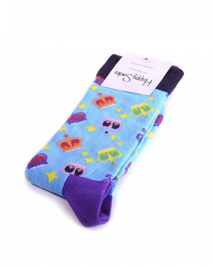 Носки мужские Happy Socks Combed Cotton King Turquoise отзывы