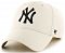 Бейсболка с изогнутым козырьком '47 Brand MVP New York Yankees White Black отзывы