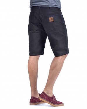 Шорты бермуды Western Bermuda Louisiana Color Denim 10.5 Oz Black