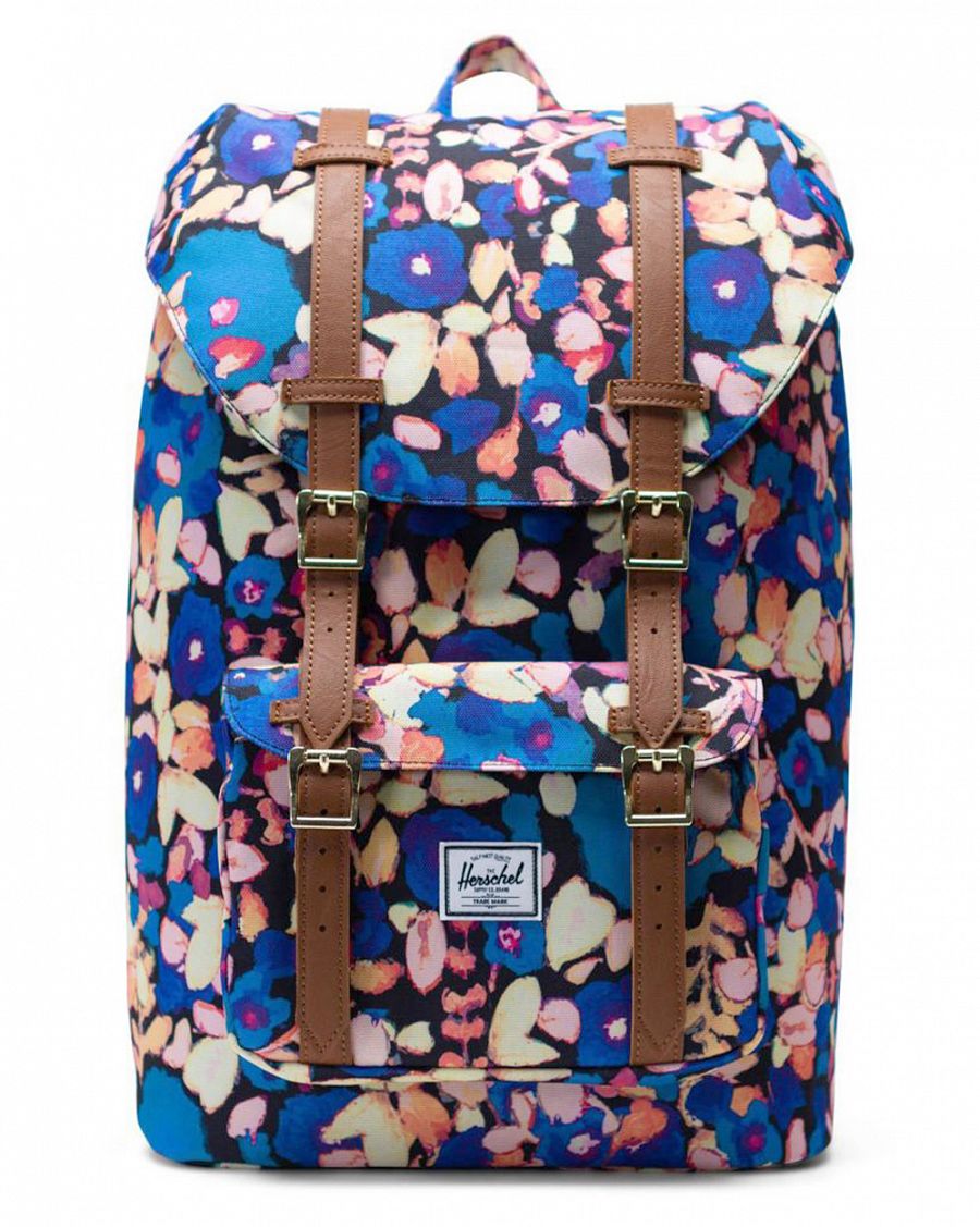 Рюкзак городской с отделением для ноутбука 13 Herschel L. America Mid PNTED FLRL отзывы Рюкзак городской с отделением для ноутбука 13 Herschel L. America Mid PNTED FLRL отзывы