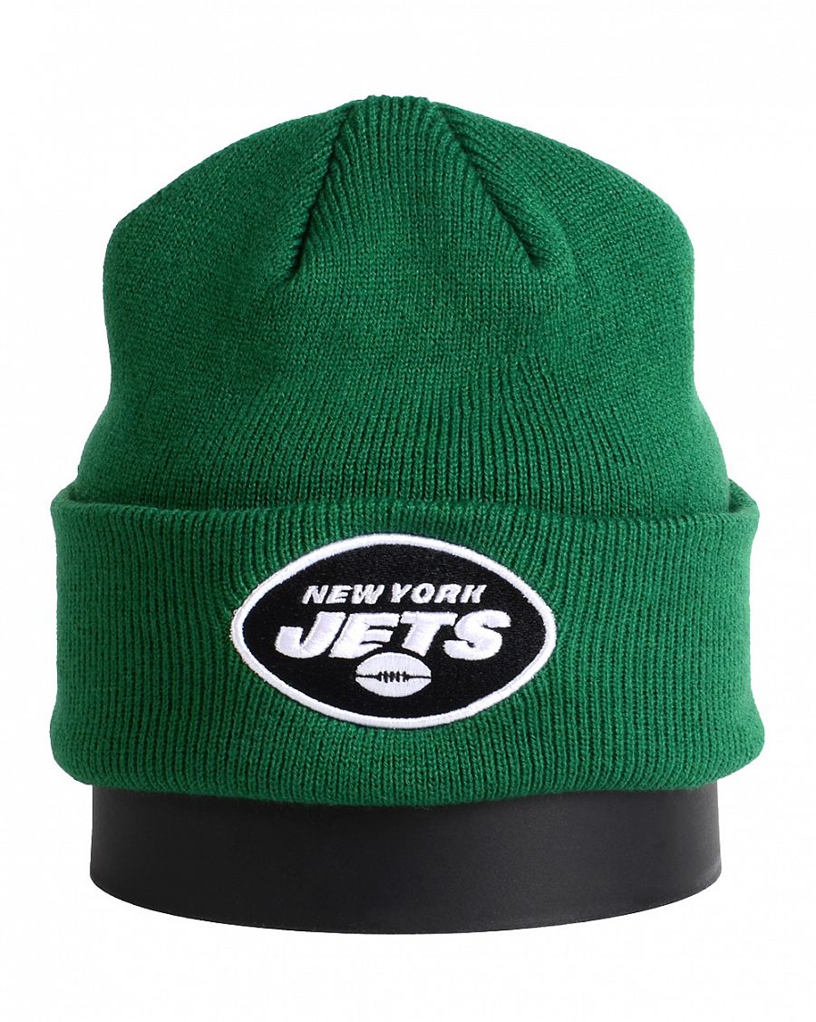 Шапка с подворотом '47 Brand NFL New York Jets Green отзывы