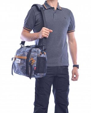 Сумка водостойкая через плечо The earth Company Outdoor Camo