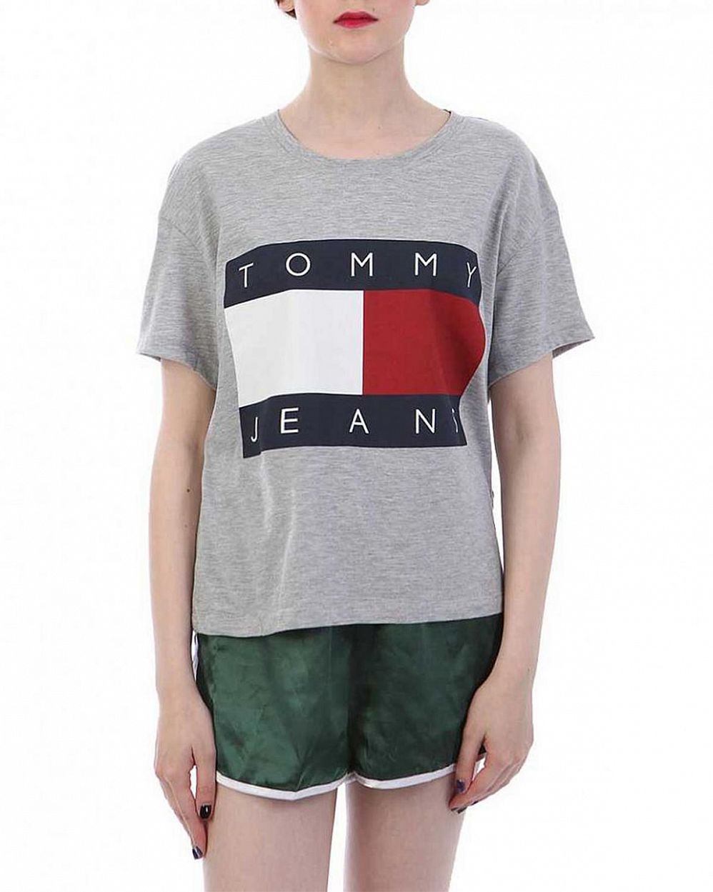 Футболка Женская Tommy Hilfiger Grey отзывы