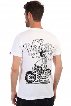 Футболка мужская Rum Knuckles Skull White Футболка мужская Rum Knuckles Skull White