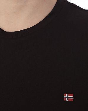 Футболка мужская Napapijri Original Black Футболка мужская Napapijri Original Black