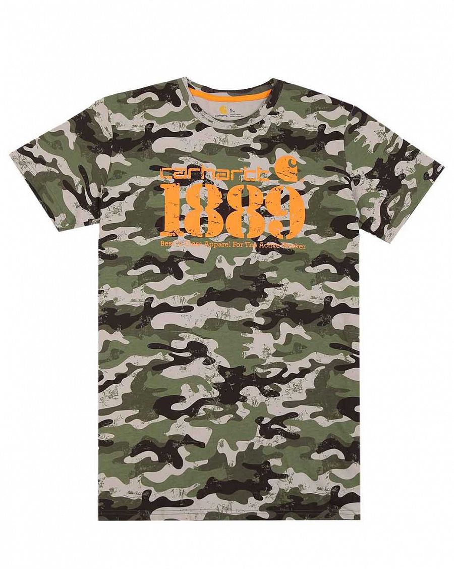 Футболка женская свободная Carhartt USA 8012 Green отзывы Футболка женская свободная Carhartt USA 8012 Green отзывы