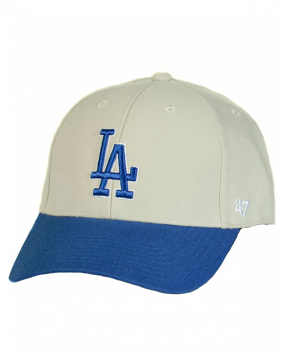 Бейсболка с изогнутым козырьком '47 Brand MVP Los Angeles Dodgers TT Grey RL отзывы