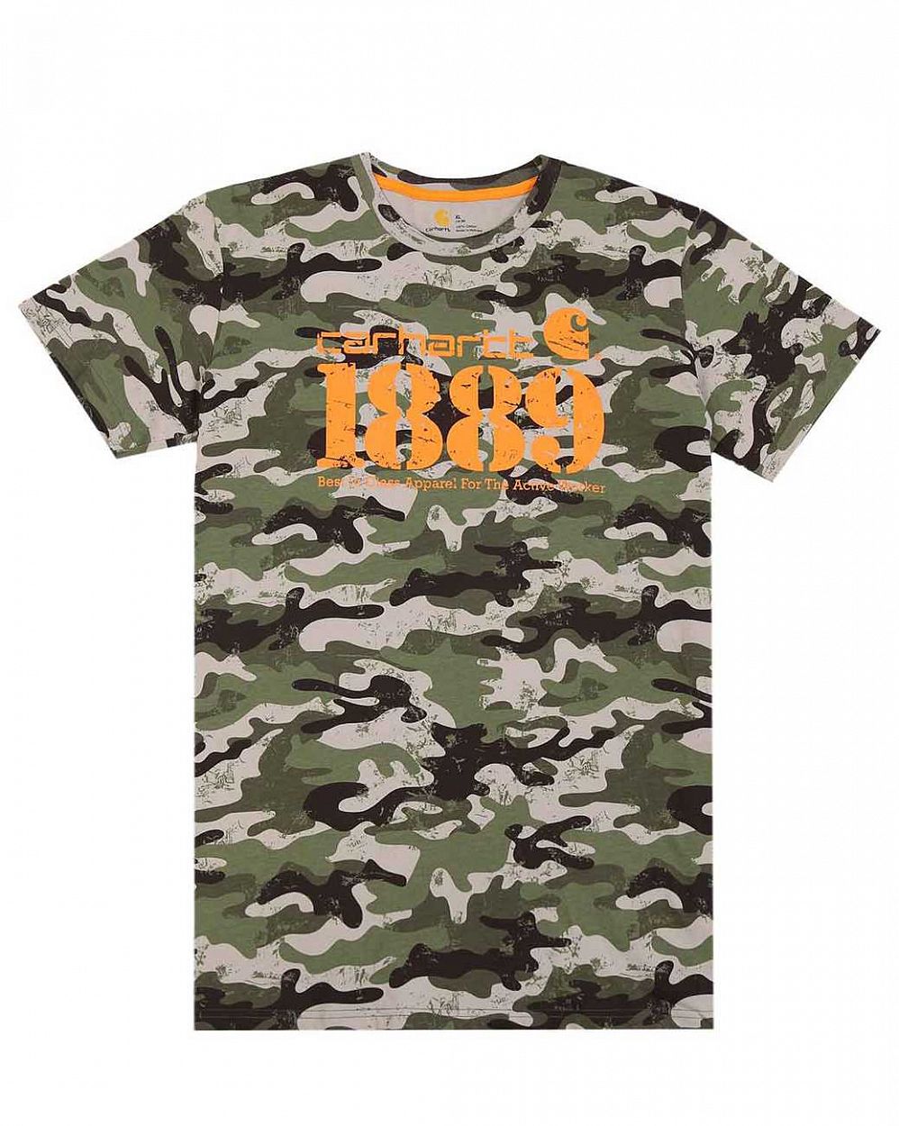 Футболка женская свободная Carhartt USA 8012 Green отзывы Футболка женская свободная Carhartt USA 8012 Green отзывы