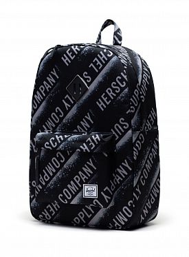 Рюкзак водоотталкивающий с карманом для 15 ноутбука Herschel Heritage Stencil Roll Call Black Рюкзак водоотталкивающий с карманом для 15 ноутбука Herschel Heritage Stencil Roll Call Black