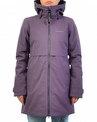 Водонепроницаемая утепленная куртка женская Didriksons Helle Purple
