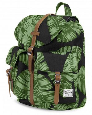 Рюкзак маленький водоотталкивающий Herschel Dawson W BLACK PALM Рюкзак маленький водоотталкивающий Herschel Dawson W BLACK PALM