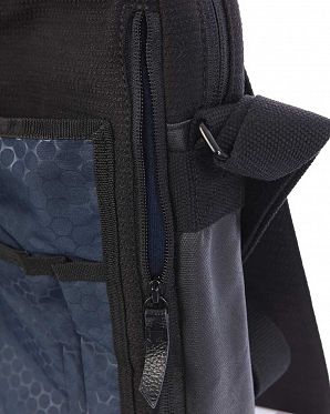 Сумка водоотталкивающая через плечо для ноутбука 11 HEX Academy MacBook Air Black