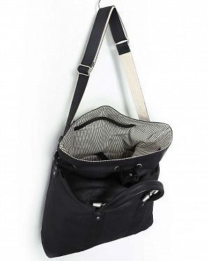 Сумка через плечо для ноутбука 15 Stighlorgan Leary Canvas Black