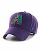 Бейсболка классическая с изогнутым козырьком '47 Brand MVP COOPERSTOWN Arizona Diamondbacks Purple отзывы
