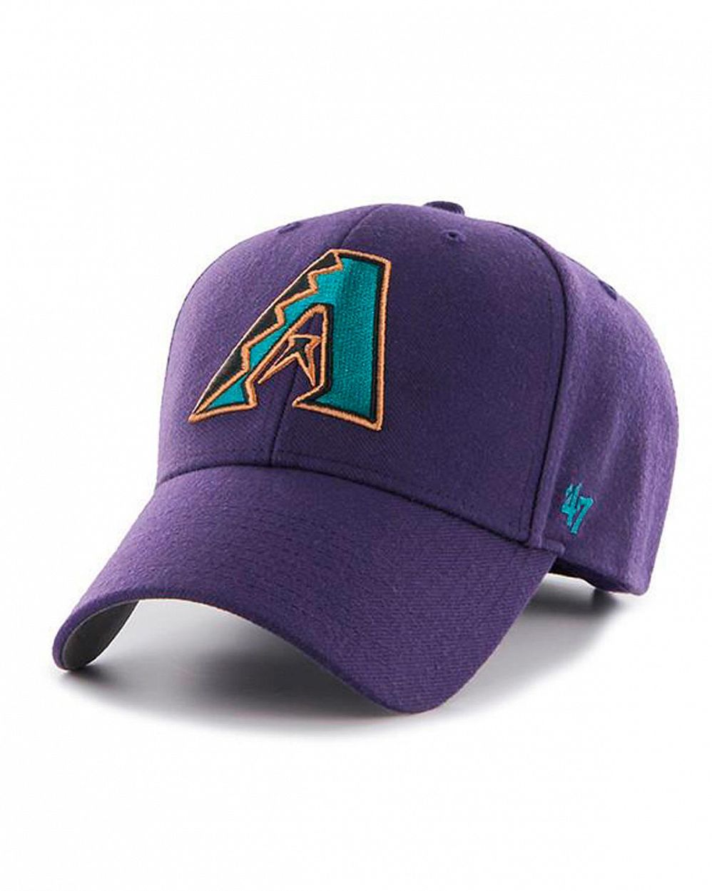 Бейсболка классическая с изогнутым козырьком '47 Brand MVP COOPERSTOWN Arizona Diamondbacks Purple отзывы