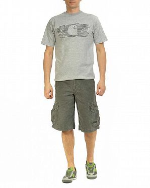 Футболка классическая свободная Carhartt Relaxed Fit Grey Футболка классическая свободная Carhartt Relaxed Fit Grey
