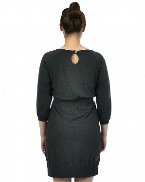 Платье женское короткий рукав Naketano Anthracite Melange