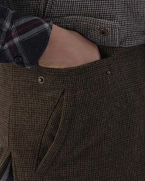 Жилетка утепленная мужская шерсть Publish Croft Brown