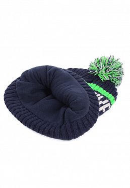 Шапка с помпоном на флисе '47 Brand NBA Minnesota Timberwolves Navy Green Шапка с помпоном на флисе '47 Brand NBA Minnesota Timberwolves Navy Green