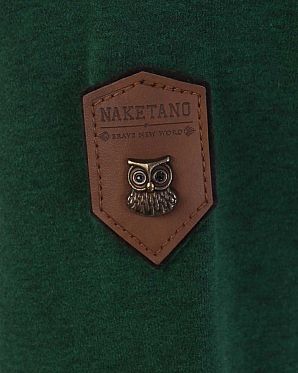 Толстовка женская с капюшоном Naketano Schmierlappen Dirty Green