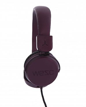 Наушники с микрофоном проводные складные WeSC Piston Burgundy