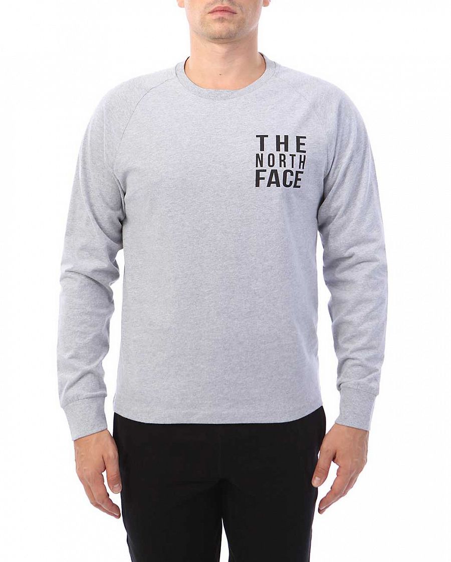 Футболка с длинным рукавом The North Face NSE T-Shirt Light Grey отзывы