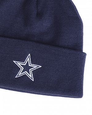 Шапка с подворотом '47 Brand NFL Dallas Cowboys Navy Шапка с подворотом '47 Brand NFL Dallas Cowboys Navy