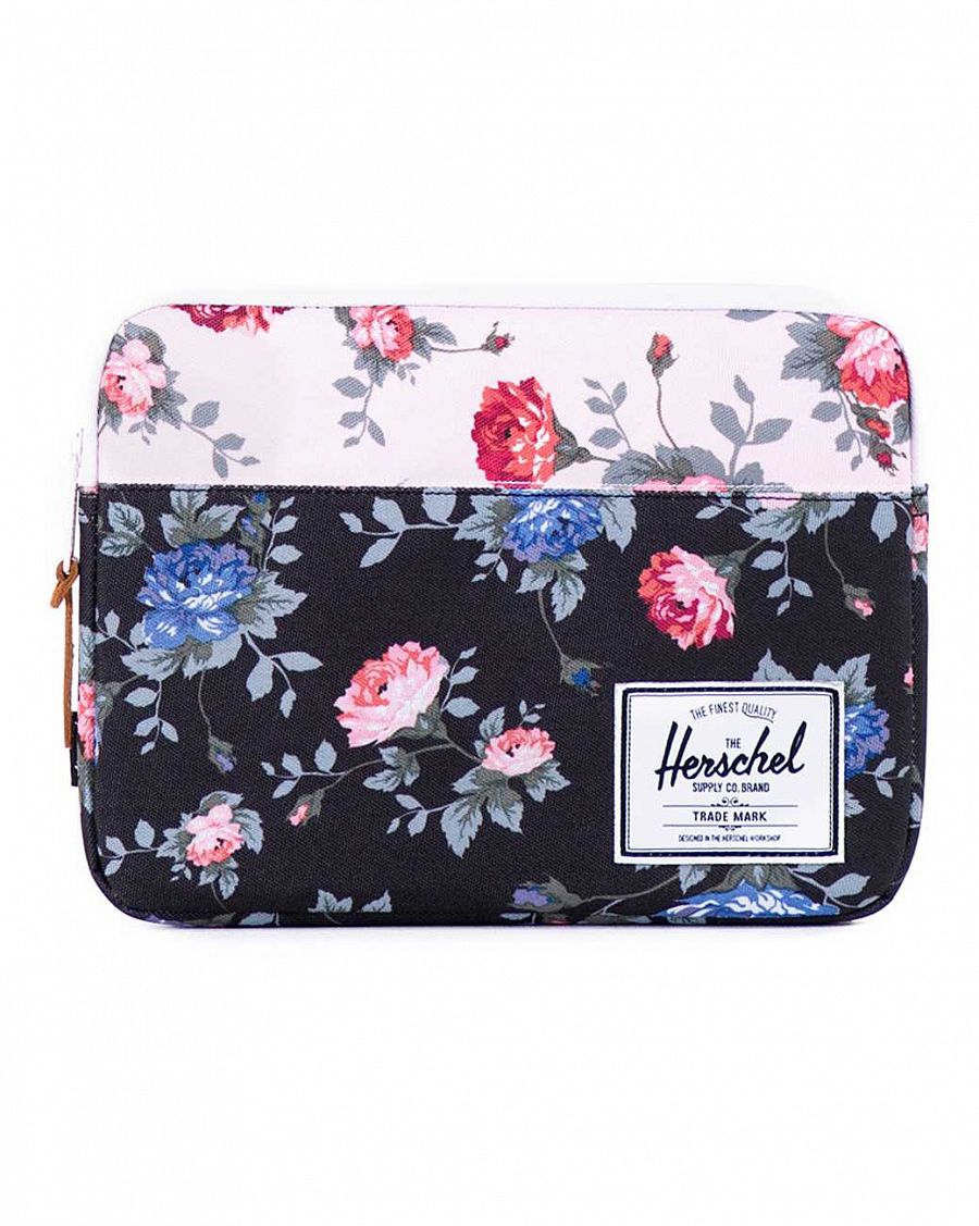 Чехол водоотталкивающий Herschel Anchor iPad Air Black Floral Pink отзывы