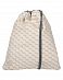 Рюкзак-мешок кожаный Mi-Pac Gold Kit Gym Bag links cream white отзывы