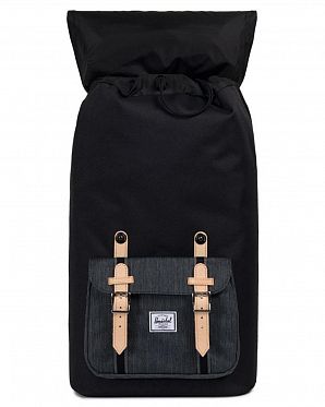 Рюкзак водоотталкивающий большой с отделом для 15 ноутбука Herschel L. America Black DENIM Рюкзак водоотталкивающий большой с отделом для 15 ноутбука Herschel L. America Black DENIM