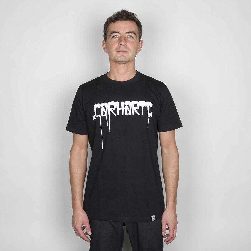 купить Футболка Carchartt S/S Venice Hood T/S Black в Москве купить Футболка Carchartt S/S Venice Hood T/S Black в Москве