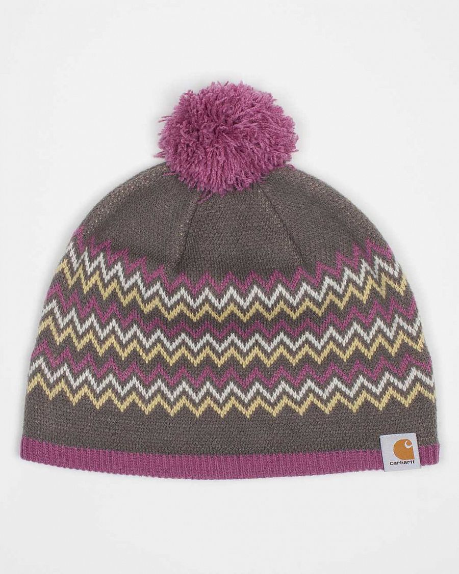купить Шапка Carhartt Wa030 SMK Beanie Pink в Москве купить Шапка Carhartt Wa030 SMK Beanie Pink в Москве