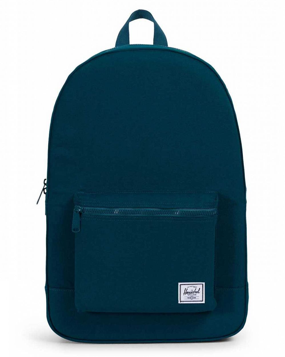 Рюкзак тканевый из толстого хлопка Herschel Packable Daypack Deep Teal отзывы