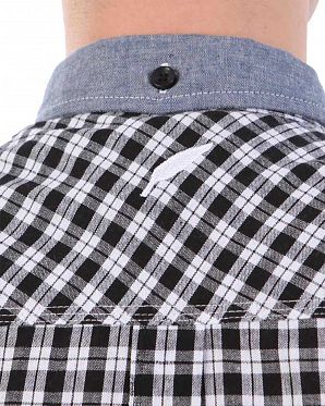 Рубашка мужская с длинным рукавом Publish Brand USA Ascott Black