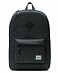 Рюкзак водоотталкивающий с карманом для 15 ноутбука Herschel Heritage Black Crosshatch Black