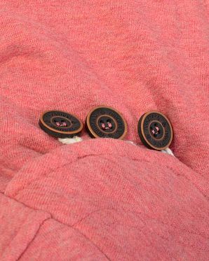 Толстовка женская с капюшоном Naketano Schickobello IV Foggy Rose Melange